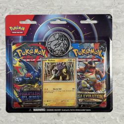 🔥 Pokémon Raikou Promo Blister – 2 Booster Packs + Coin – Sealed