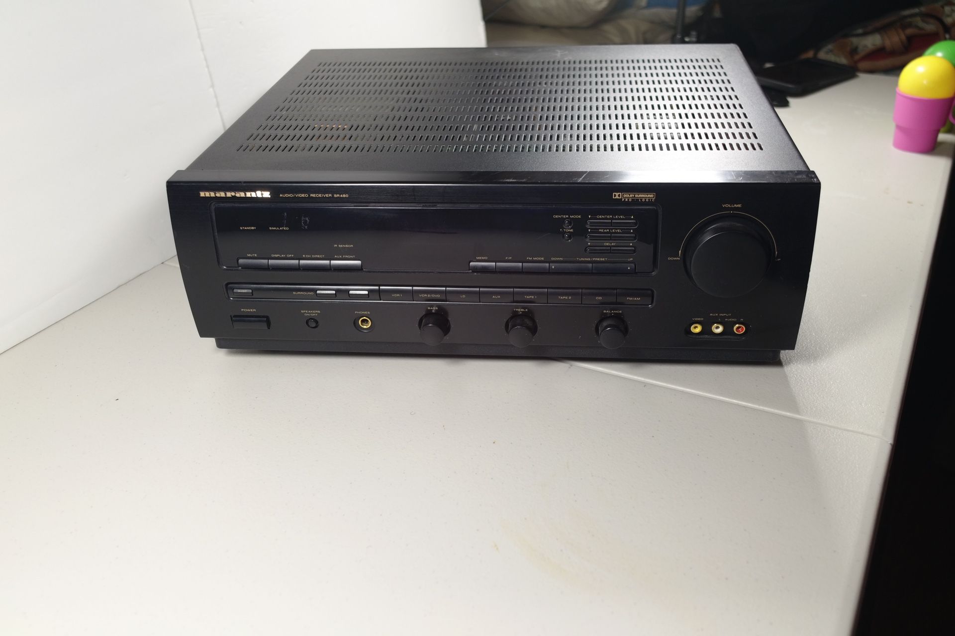 Marantz SR480 5.1 A/V Receiver 50 Watts/Channel