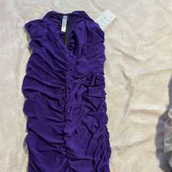 Purple Mini Dress
