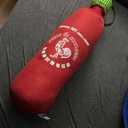 Large Sriracha Plushie/pillow 