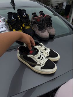 Travis Scott x Air Jordan 1 Low OG “Reverse Mocha” – Size 7y (9w) – No Box