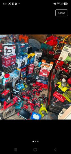 Large Lot of Power Tools and Hand Tools
