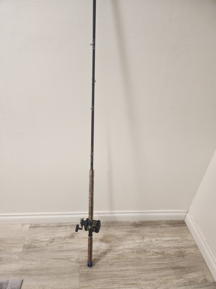 Shimano fishing rod with reel