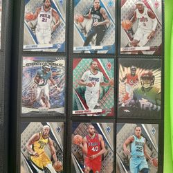 NFL and NBA Basketball Cards 