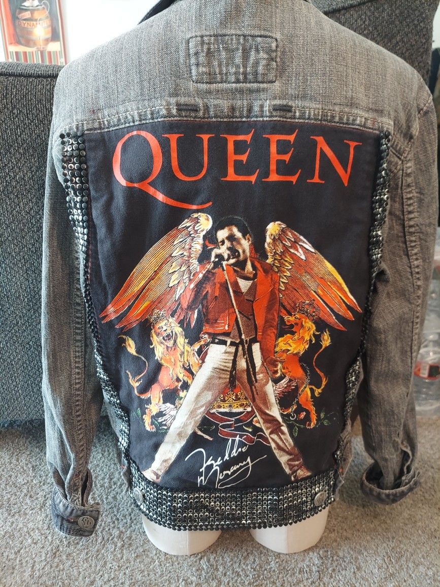 Vintage Queen Denim Jacket Women's M