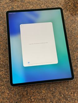 iPad Pro 12.9-inch 3rd gen 256GB WiFi and Cellular