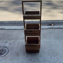 Wooden Stack Shelf 
