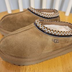 Little Kids Toddler UGG Tasman II Suede Wool Slippers Sz 11