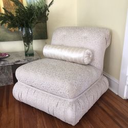 French Brocade Chair Furniture 
