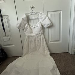 White Long Dress 