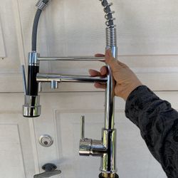 FAUCETS -VERY NICE KITCHEN CHRONE FAUCETS 