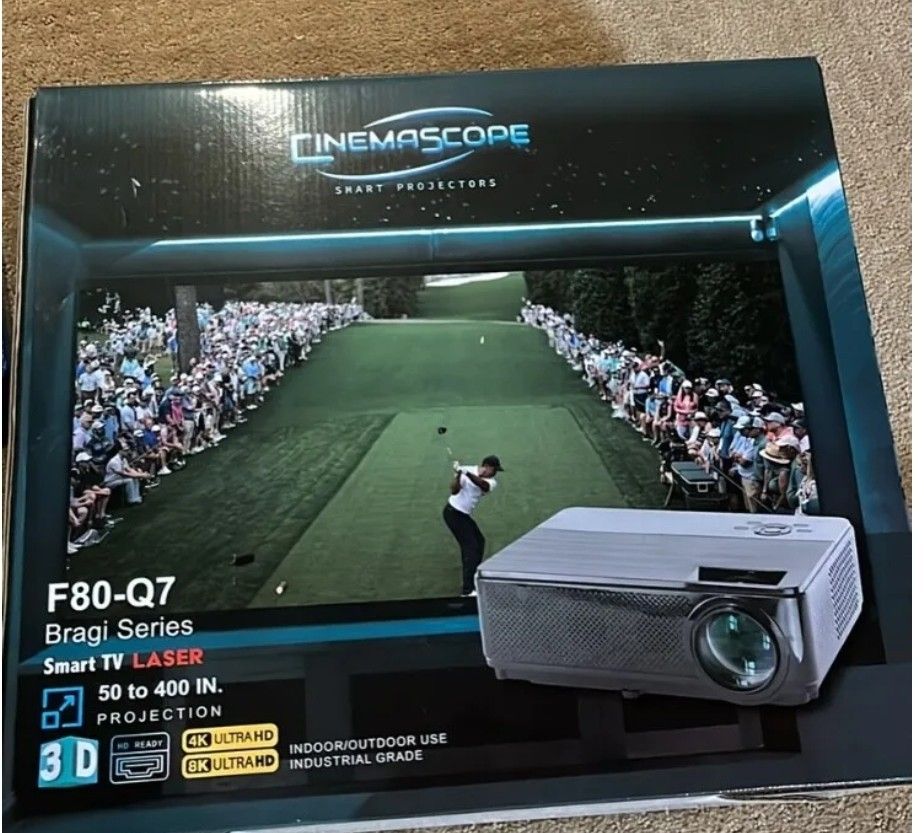 Projector CinemaScope F80-Q7 Bragi Series, a top-of-the-line home theater projector