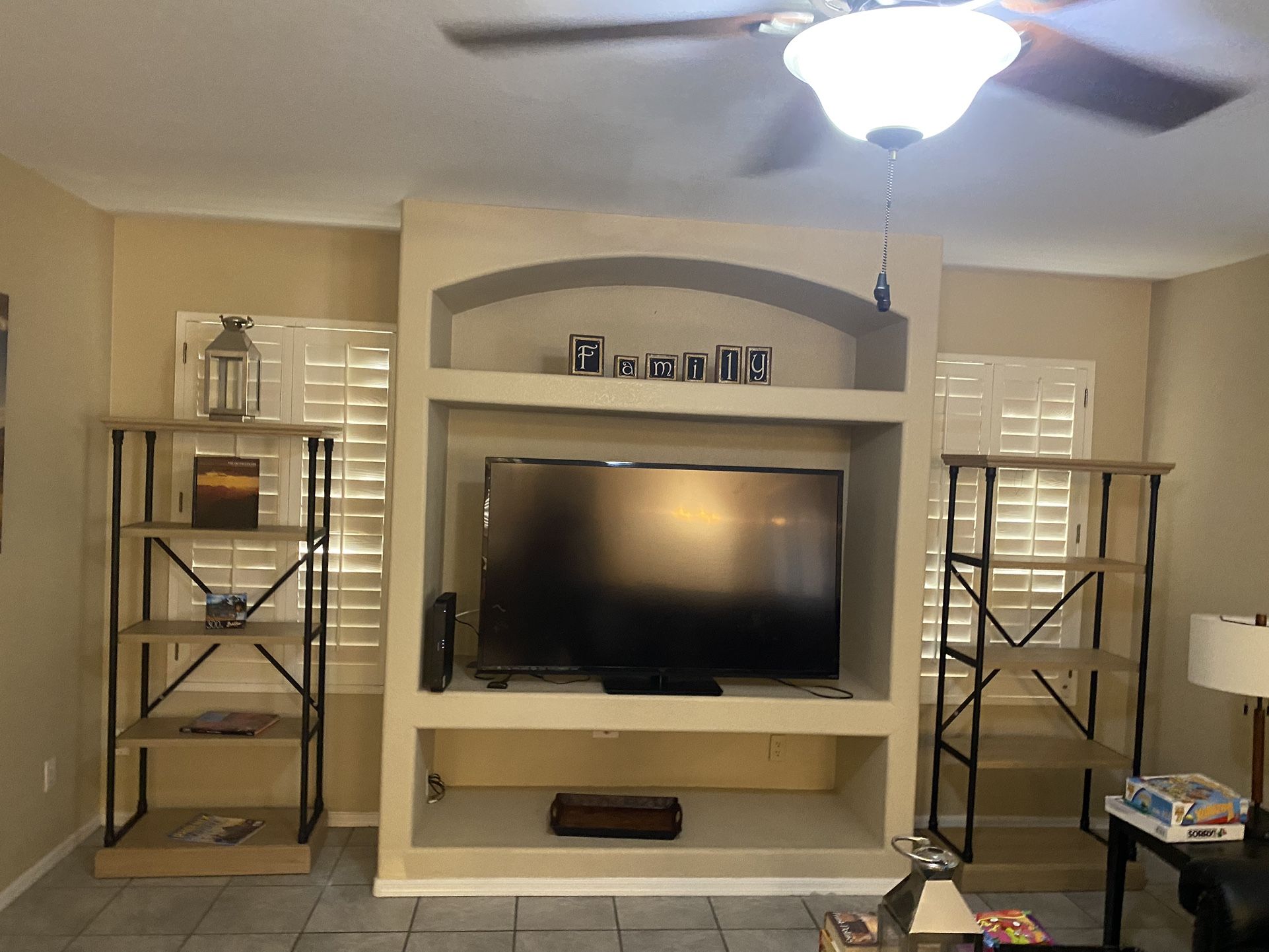 Target Shelves X 2 65" Conway Cast Iron Bookshelf - Threshold™