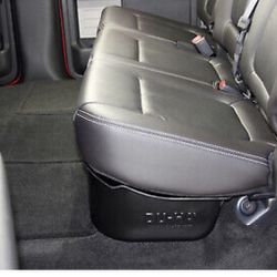 Chevy/gmc Under back seat storage