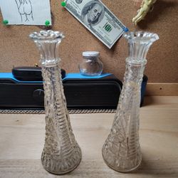 Star Of David Bulb Vases
