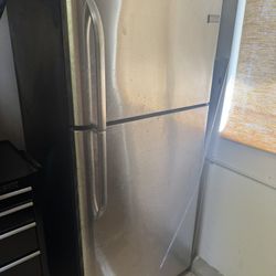 Frigidaire Stainless Garage Refrigerator - Works Great