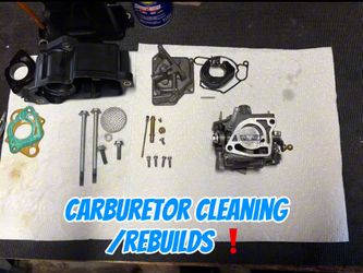 Carburetor cleaning/Rebuilds!