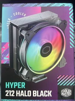 Coolmaster Hyper 212 Halo Black