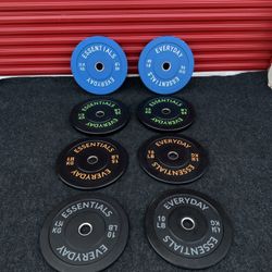 Olympic Bumper Plates Set 
