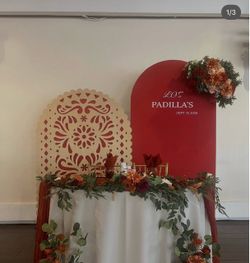 Wedding backdrops arrangements