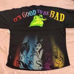 Oogie Boogie Bash Spirit Jersey Size L NWT 