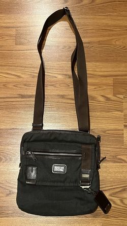 TUMI Crossbody Bag, Alpha Bravo, Men’s Shoulder Bag, Travel Organizer Bag, Like New