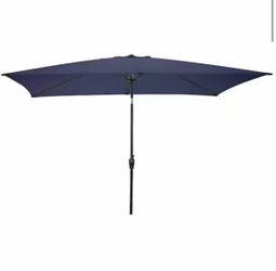 10 ft. Rectangular Tilt Market Patio Umbrella