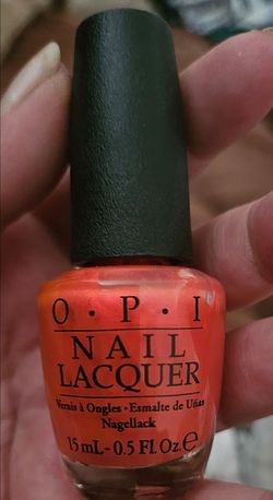 Archival OPI Down to the Core-al NL N38 Neon Discontinued Nail Polish Rare