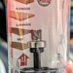 Diablo 1/4' Hinge Mortising Bit (Downshear) Solid Carbide