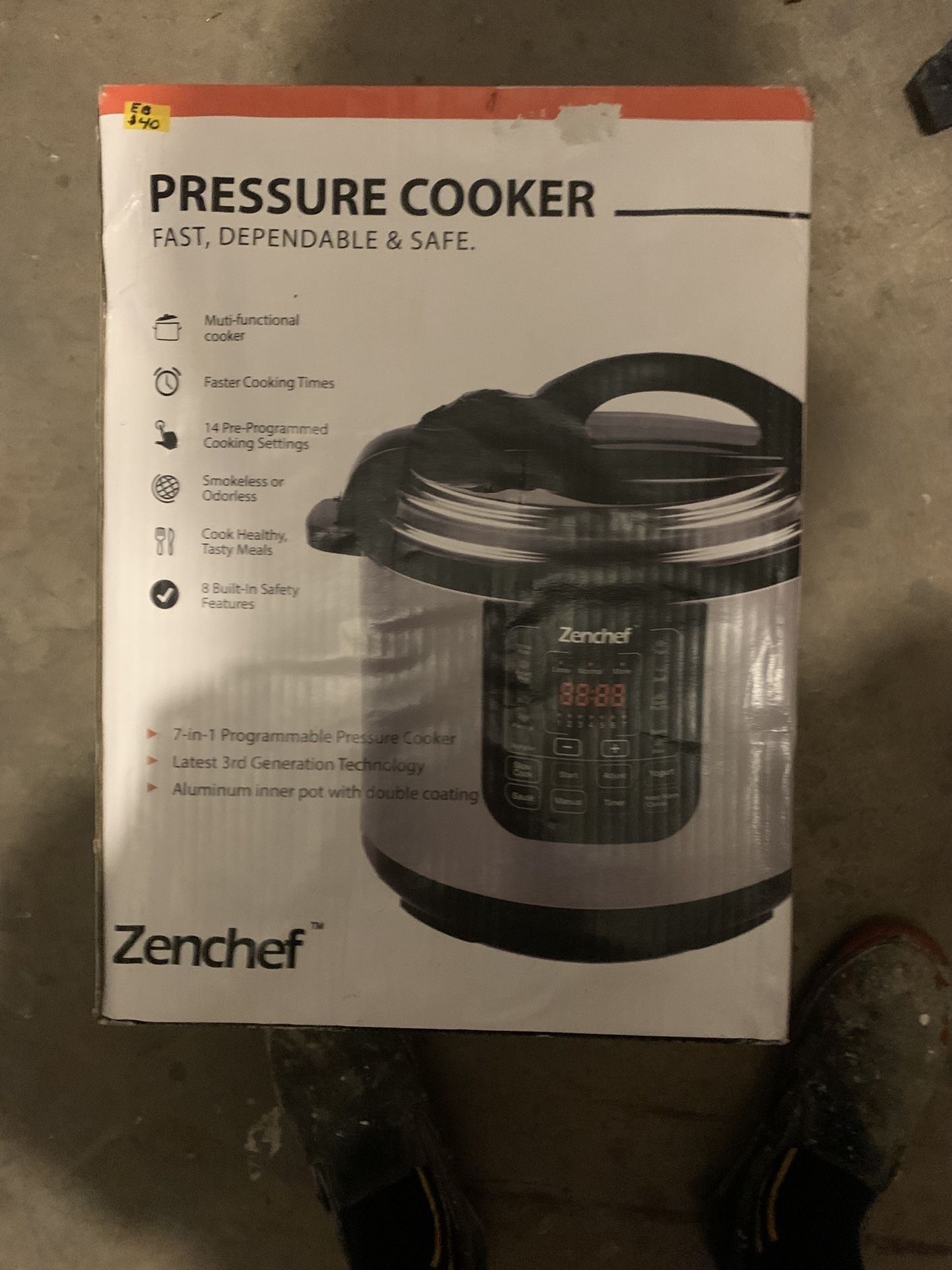 Zenchef Pressure Cooker for Sale in Colorado Springs, CO OfferUp