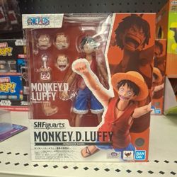 S.H.Figuarts One Piece Romance Dawn: MONKEY D LUFFY 6inch Action Figure 
