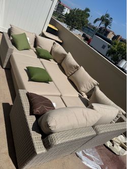 Patio furniture; Fire Pit Table; Trades and Negotiation Welcome