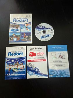 Wii SPORTS RESORT COMPLETE IN BOX
