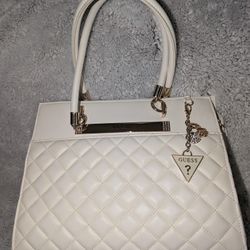 White Guess Bag