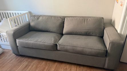 The Sofa Company Gray Sleeper Sofa Bed