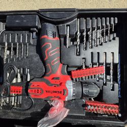 276 Piece Tool Set With Electric Drill