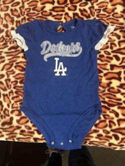 Dodgers Baby Girl Bodysuit 24 Months