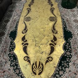 Vintage Gold Coffee Table