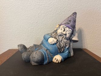 Antique Cast Iron Decorative Gnome