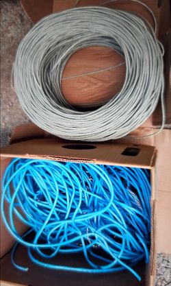 New Cat 3e cables, lots left