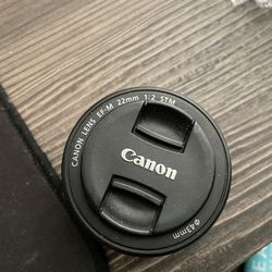 Canon EF-M 22mm F/2 STM Af Lens 
