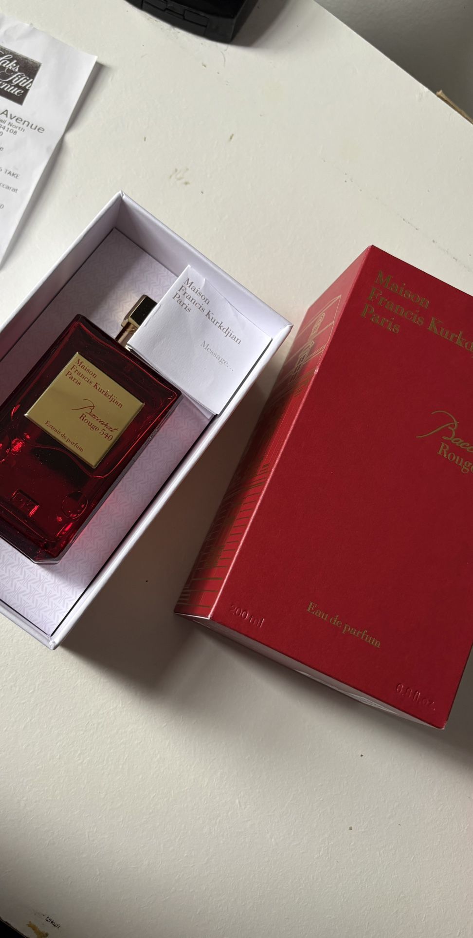 Baacarat Rogue 540 Perfume