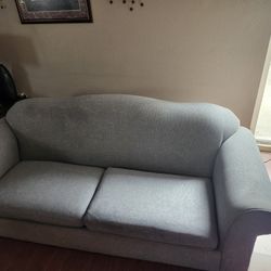 Light Blue Sofa