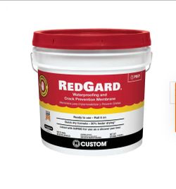 RedGard waterproofing