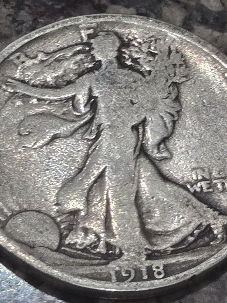 1918 S Half Dollar