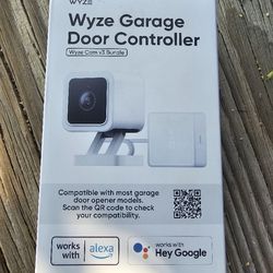 Wyze Smart Garage Door Opener with Wyze Cam V3