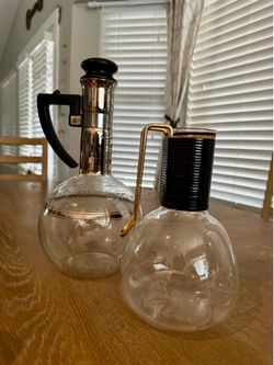 2 Vintage Carafes