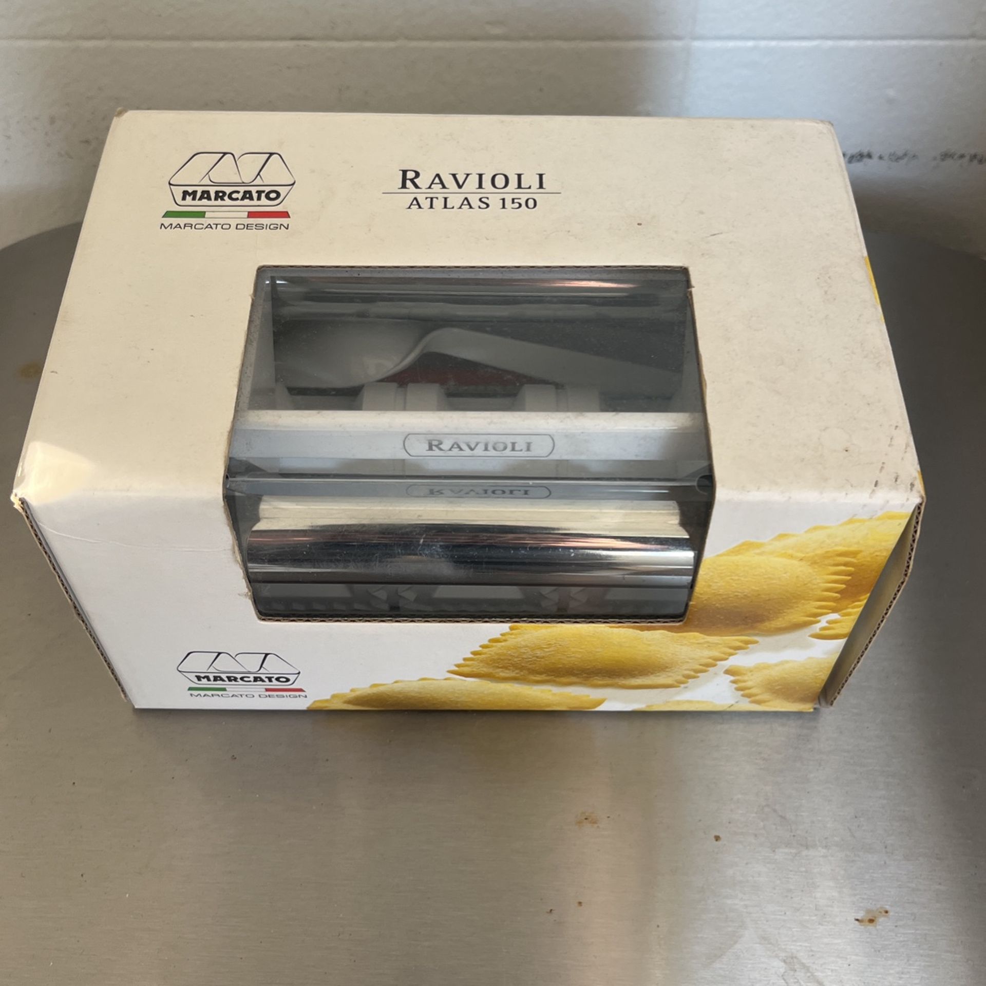 Marcato Ravioli Cutter Attachment Atlas 150