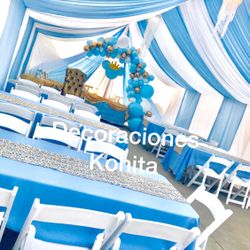 Balloon Garland Mickey Prince/Draping /Baby Shower
