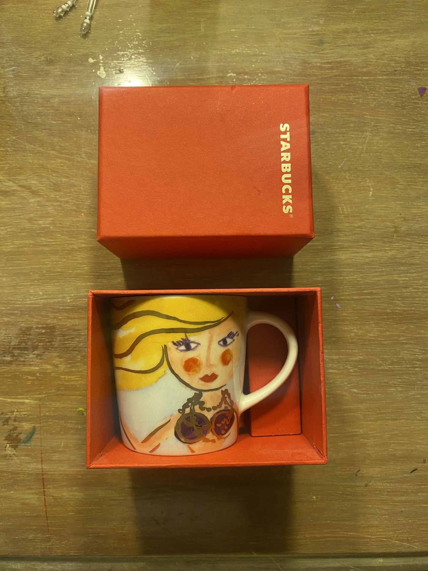 Vintage 2009 Starbucks Mini Mug